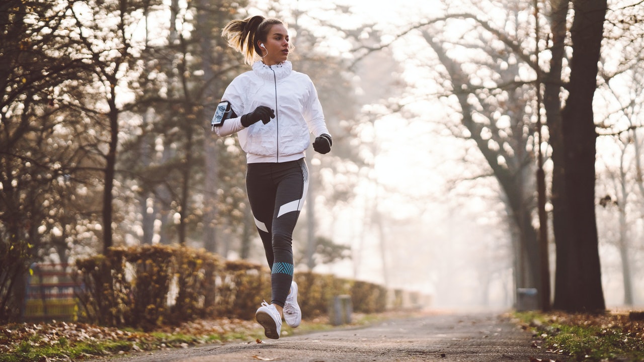 Woman running