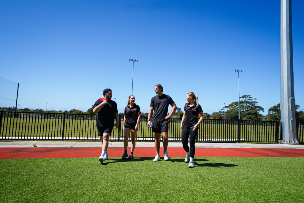 RIPT students at the Rabbitohs Centre