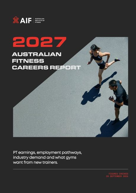 Cover of the 2027 Australian Fitness Careers Report